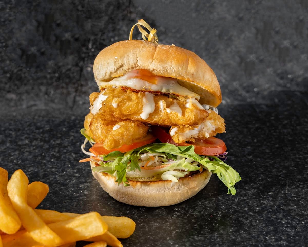 Crispy Cod Burger