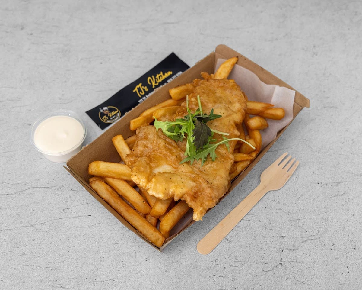 Fish of the day and chips